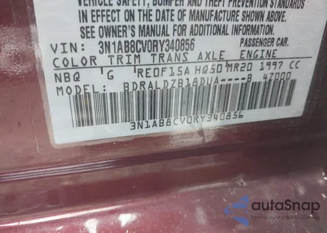 2024 Nissan Sentra Sv Xtronic Cvt from USA, damaged, VIN 3N1AB8CV0RY340856